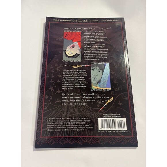 Crossing Midnight #2 (DC Comics, April 2008) Trade Paperback Graphic Novel - Picture 2 of 9